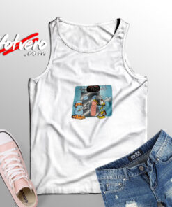 Garfield Hospital Adult Tank Top