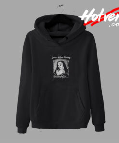 Guess How Many Fucks I Give Nun Garphic Hoodie