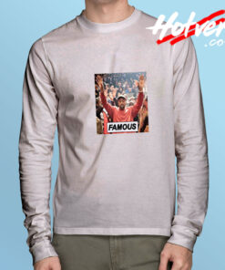 Kanye West Famous Photo Long Sleeve Tee
