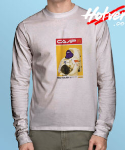 Kid Cudi Mcdonalds X Camp Space Grimace Long Sleeve Tee