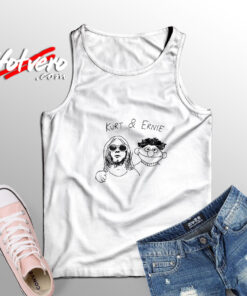 Kurt Cobain And Ernie Sesame Street Tank Top