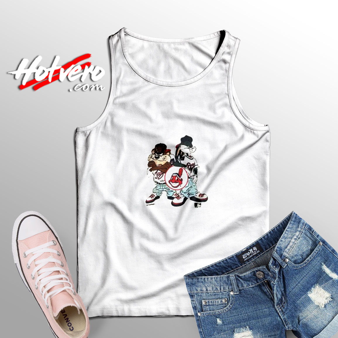 Looney Toons Cleveland Indians Tank Top