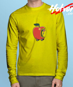 Lowly the Worm and His Apple Car Long Sleeve Tee