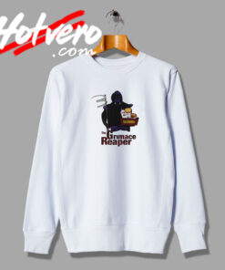 McDonalds Grimace As Grim Reaper Sweatshirt
