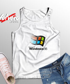 Microsoft Windows 95 Adult Tank Top