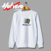 Microsoft Windows 95 Logo Sweatshirt