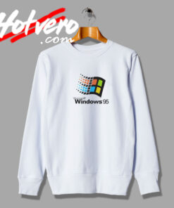 Microsoft Windows 95 Logo Sweatshirt