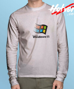 Microsoft Windows 95 Long Sleeve Tee