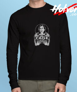 Nicolas Cage My Hero Long Sleeve Tee