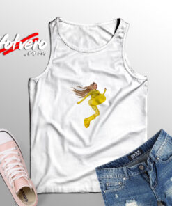 Paris Hilton Crocs Big Yellow Boot Tank Top
