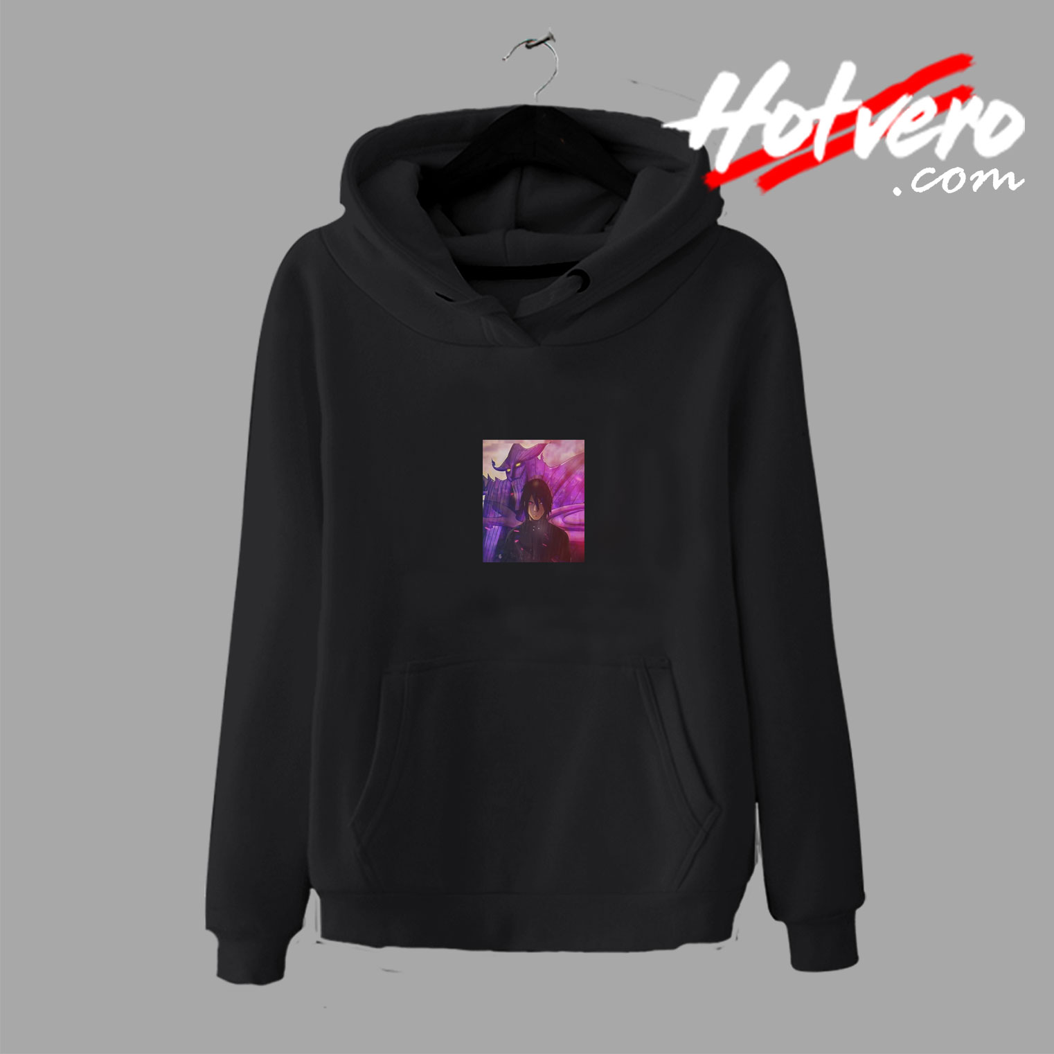 Sasuke Glitched Susano Graphic Hoodie