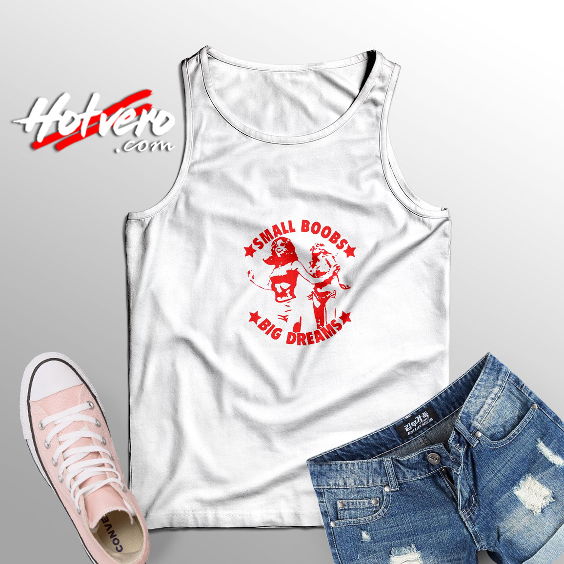 Small Boobs Big Dreams Unisex Tank Top