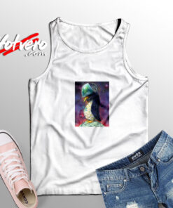Space Penguin Adult Tank Top