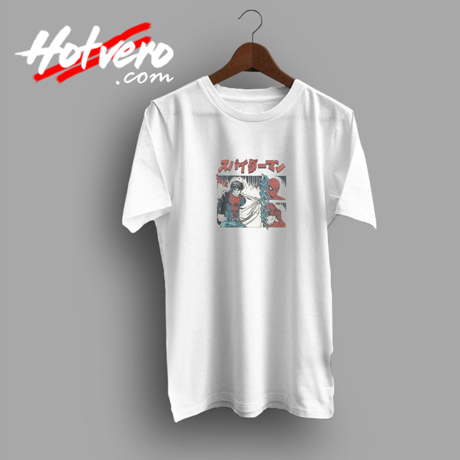 Spiderman Anime Vintage T Shirt