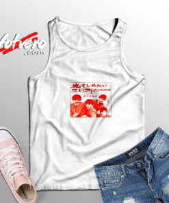 The Beatles Japan Adult Tank Top