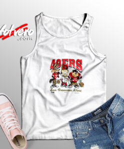 49ers Vintage Looney Adult Tank Top