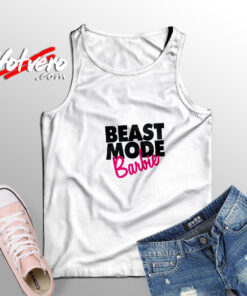 Barbie Beast Mode Adult Tank Top