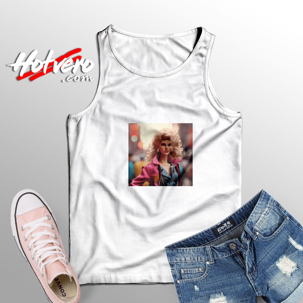 Barbie Movie 2023 Adult Tank Top