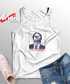 Dwight Schrute CPR Certified The Office Tank Top