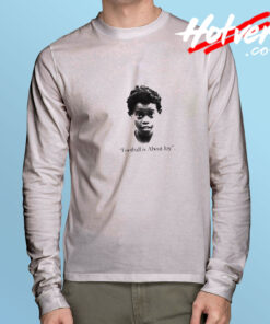 Football Is About Joy Ronaldinho Long Sleeve Tee