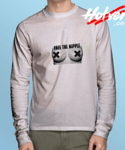 Free The Nipple Long Sleeve Tee
