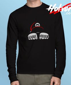 Game Over Super Mario Long Sleeve Tee
