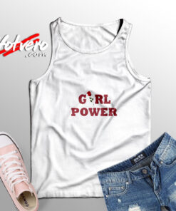 Girl Power Rose Adult Tank Top