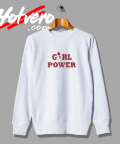 Girl Power Rose Artwork Sweatshirt