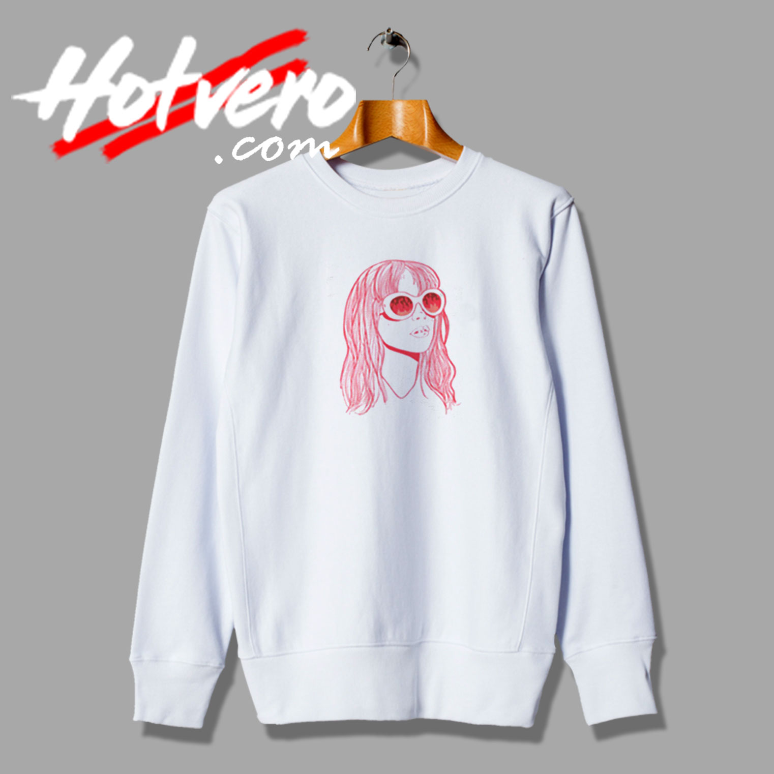 Half Empty Girl Hayley Williams Artwork Sweatshirt