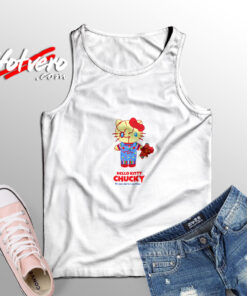 Hello Kitty Chucky Adult Tank Top