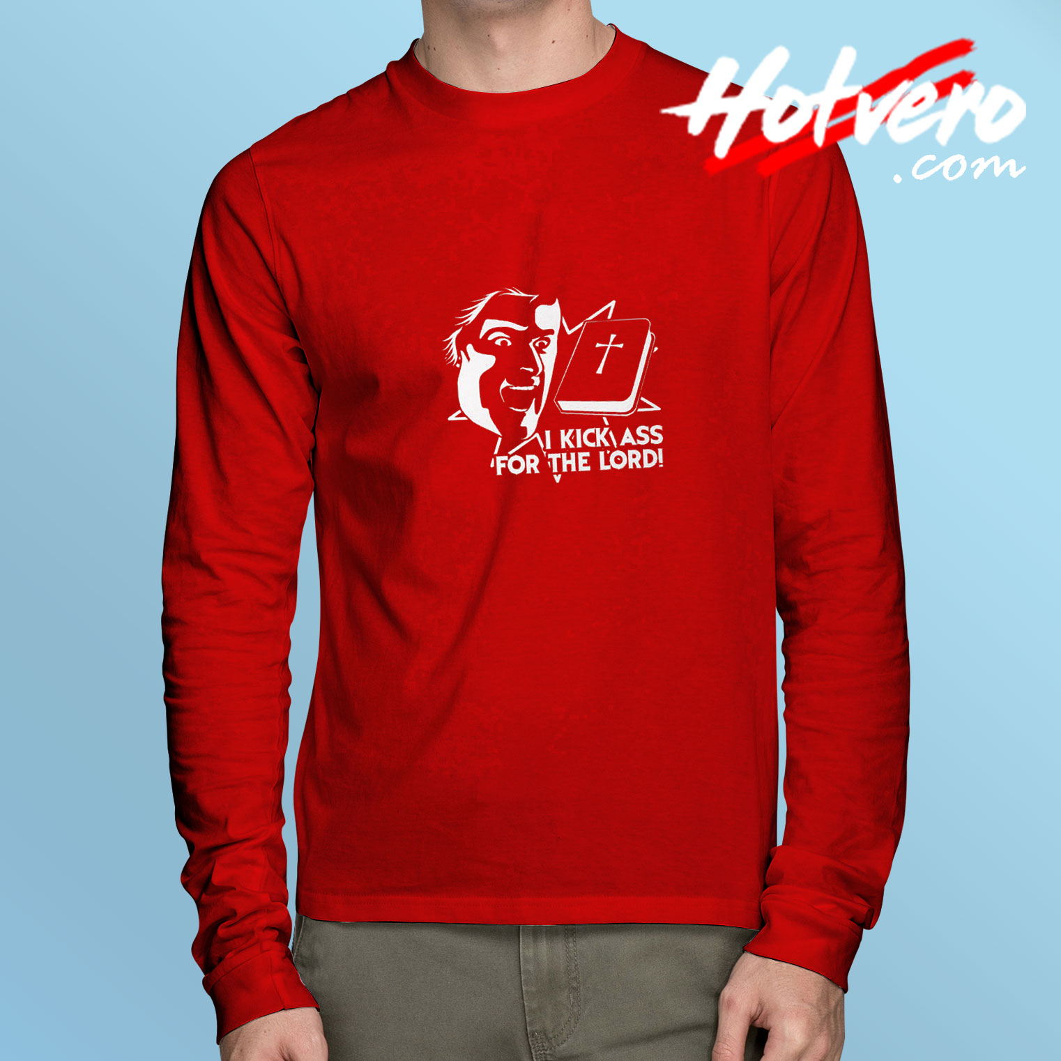 I Kick Ass For The Lord Braindead Long Sleeve Tee