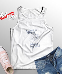 Johnny Ramone The Rabbit Is Running At Hollywood Tank Top
