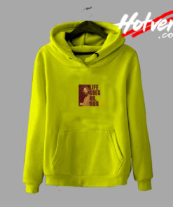 Life Goes On Man Big Lebowski Graphic Hoodie