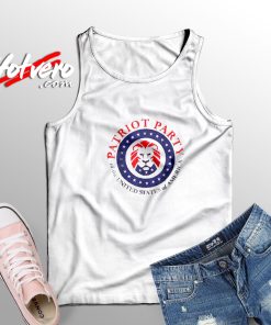 Lion Patriot Party Unisex Tank Top