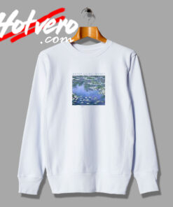Monet Water Lilies Photo Sweatshirt