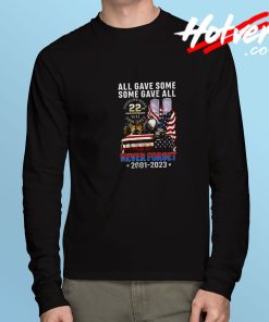 Never Forget 22 Anniversary Patriot Day Long Sleeve Tee