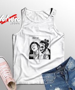Preyin' Vampire Adult Tank Top