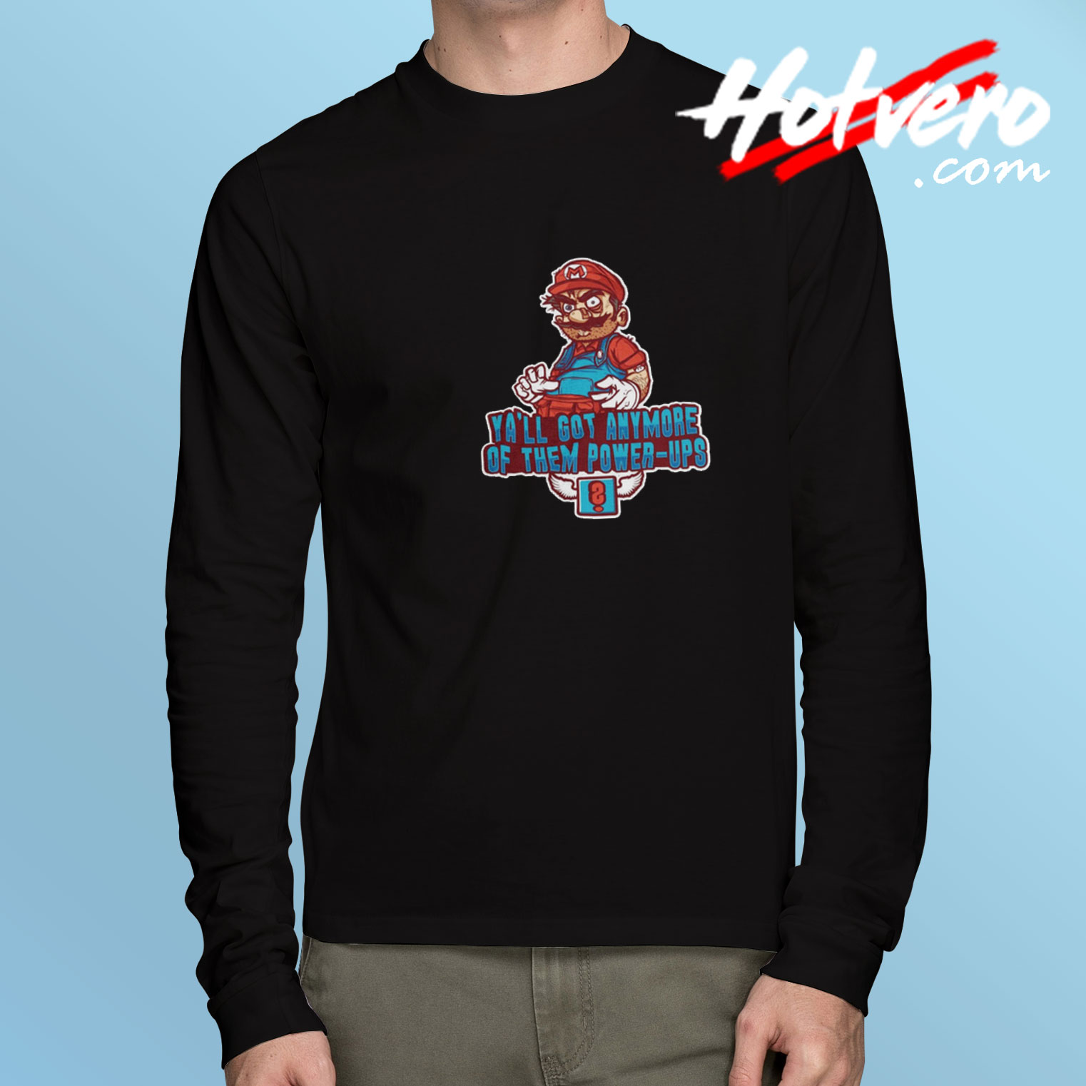Super Mario Drugs Long Sleeve Tee