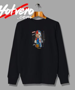 Super Mario X ray Skeleton Artwork Sweatshirt