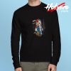 Super Mario X ray Skeleton Long Sleeve Tee