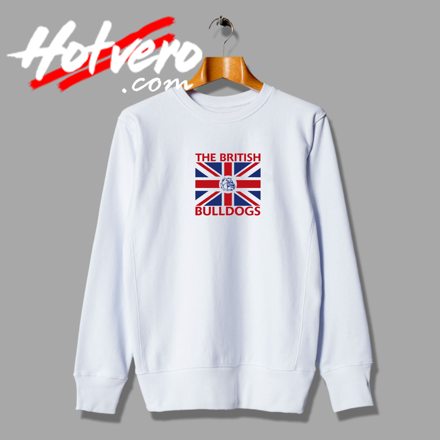 The British Bulldogs Fashionable Sweatshirt