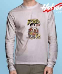 Titan Flakes Long Sleeve Tee