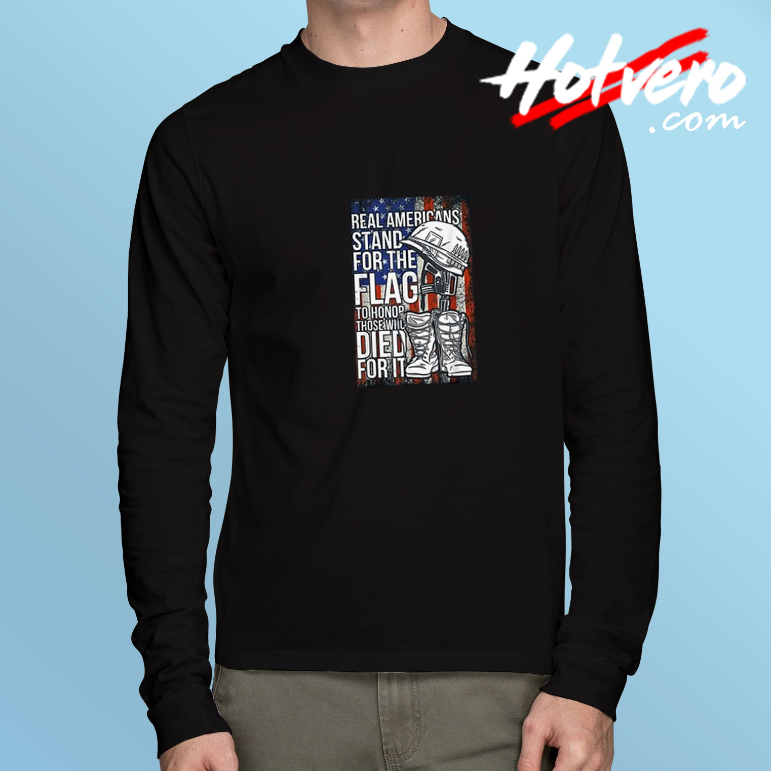 Veterans Day Us Patriot Long Sleeve Tee