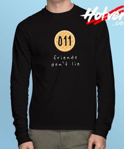 011 Friends Don’t Lie Vintage Long SLeeve T Shirt