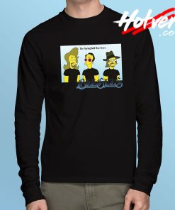 Bee Gees The Simpsons Long Sleeve T Shirt