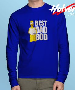 Best Dad Bot The Simpson Long Sleeve T shirt