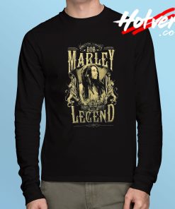 Bob Marley Legend Rebel Long Sleeve T Shirt
