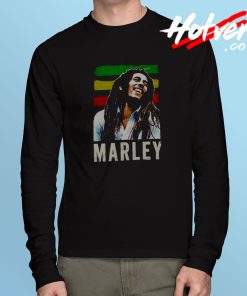 Bob Marley Rasta Classic Long Sleeve T Shirt