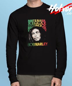 Bob Marley Roots Reggae Long Sleeve T Shirt