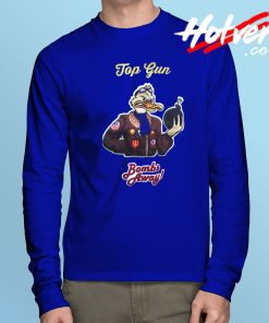 Bombs Away Top Gun Long Sleeve T Shirt